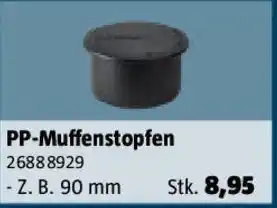 Bauhaus PP-Muffenstopfen Angebot