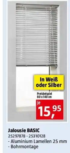 Bauhaus Jalousie Basic Angebot