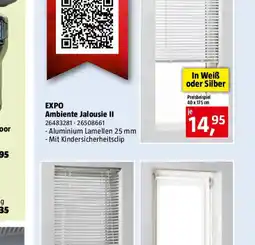 Bauhaus EXPO Ambiente Jalousie II Angebot
