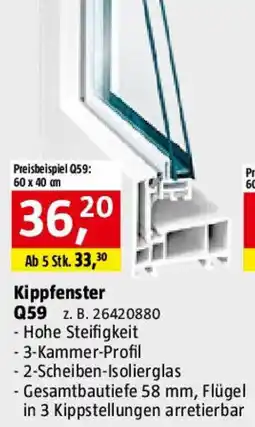 Bauhaus Kippfenster Q59 Angebot
