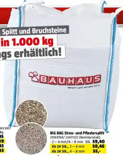 Bauhaus BIG BAG Streu- und Pflastersplitt Angebot