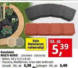 Bauhaus Randstein Multi-Bord Angebot