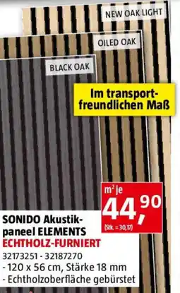 Bauhaus Sonido Akustikpaneel Elements Angebot