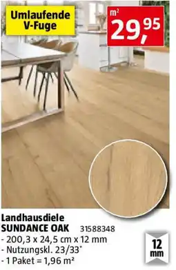 Bauhaus Landhausdiele SUNDANCE OAK Angebot