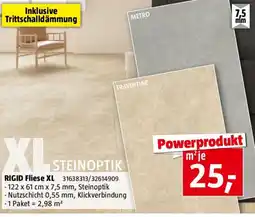 Bauhaus RIGID Fliese XL Angebot