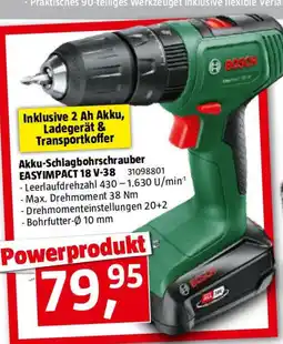 Bauhaus Akku-Schlagbohrschrauber EASYIMPACT 18 V-38 Angebot