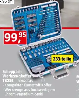 Bauhaus Scheppach Werkzeugkoffer Angebot