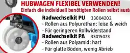 Bauhaus Güde Hubwagenrad - Set PU Angebot