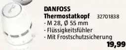 Bauhaus DANFOSS Thermostatkopf Angebot