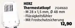 Bauhaus HERZ Thermostatkopf Angebot