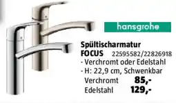 Bauhaus Spültischarmatur FOCUS Angebot