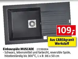 Bauhaus Einbauspüle MUSCADE Angebot