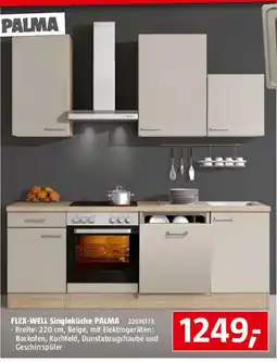 Bauhaus FLEX-WELL Singleküche PALMA Angebot
