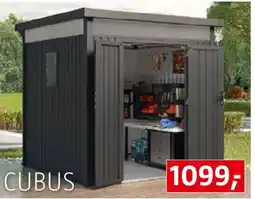 Bauhaus Gardol Gerätehaus Cubus Angebot