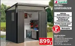 Bauhaus Gardol Gerätehaus Style Angebot