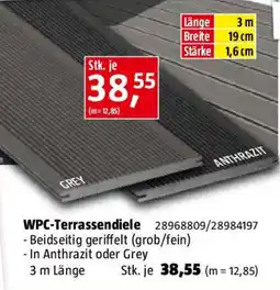Bauhaus WPC-Terrassendiele Angebot