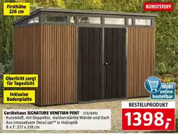 Bauhaus Gerätehaus SIGNATURE VENETIAN PENT Angebot