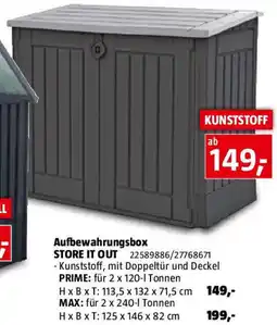 Bauhaus Aufbewahrungsbox STORE IT OUT Angebot