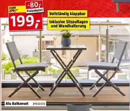 Bauhaus Alu Balkonset Angebot