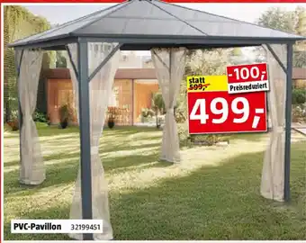 Bauhaus PVC-Pavillon Angebot