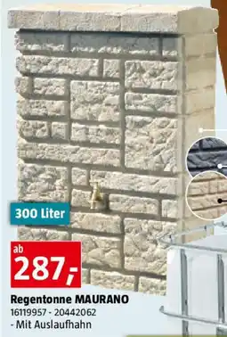 Bauhaus Regentonne MAURANO Angebot