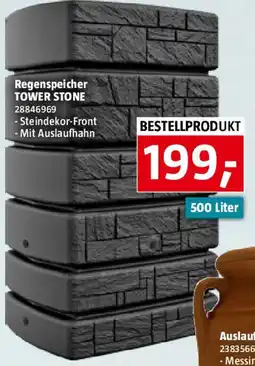 Bauhaus Regenspeicher TOWER STONE Angebot