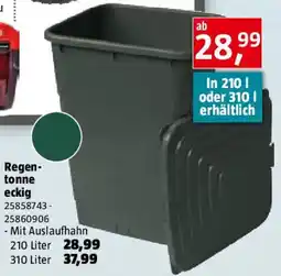 Bauhaus Regentonne eckig Angebot