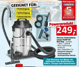 Bauhaus Heissner Teichschlamm- sauger F638P-00 Angebot