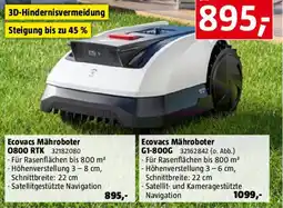 Bauhaus Ecovacs Mähroboter 0800 RTK Angebot