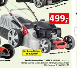 Bauhaus Benzin-Rasenmäher CLASSIC 5.14 SP-H Angebot