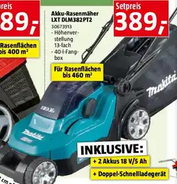 Bauhaus Akku-Rasenmäher LXT DLM382PT2 Angebot