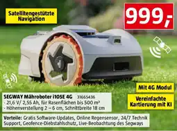 Bauhaus SEGWAY Mähroboter i105E 4G Angebot