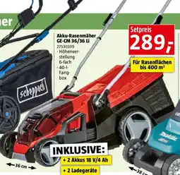 Bauhaus Akku-Rasenmäher GE-CM 36/36 Li Angebot