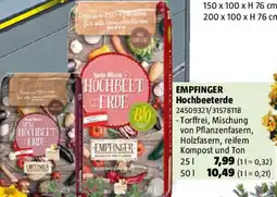 Bauhaus EMPFINGER Hochbeeterde Angebot