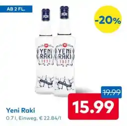 T&G Yeni Raki Angebot