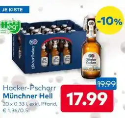T&G Hacker-Pschorr Münchner Hell Angebot