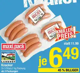 Maximarkt Knacker Angebot