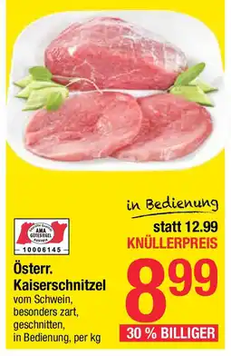Maximarkt Österr Kaiserschnitzel Angebot