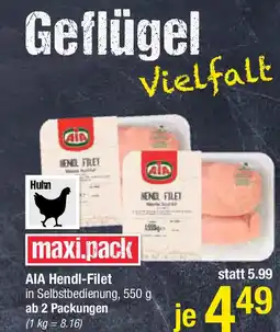 Maximarkt AIA Hendl-Filet Angebot