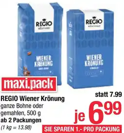 Maximarkt REGIO Wiener Krönung Angebot