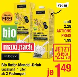 Maximarkt Bio Hafer-Mandel-Drink Angebot