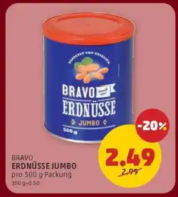 PENNY BRAVO ERDNÜSSE JUMBO Angebot