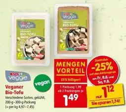 Interspar Veganer Bio-Tofu Angebot