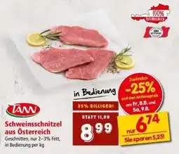 Interspar Schweinschnitzel aus Österreich Angebot