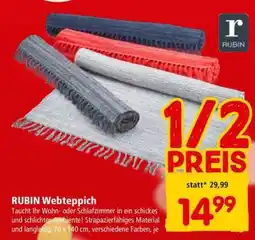 Interspar RUBIN Webteppich Angebot