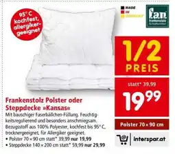 Interspar Frankenstolz Polster oder Steppdecke Kansas Angebot
