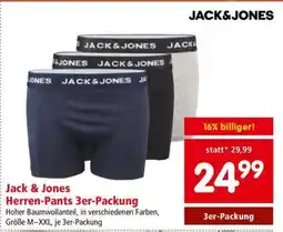 Interspar Jack & Jones Herren-Pants 3er-Packung Angebot