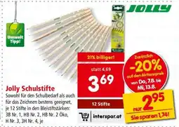 Interspar JOLLY Schulstifte Angebot