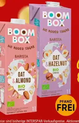 Interspar Boom Box Bio Barista Drink Angebot