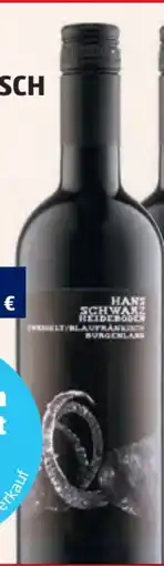 Hofer Hans Schwarz Zweigelt-Blaufränkisch Heideboden Angebot